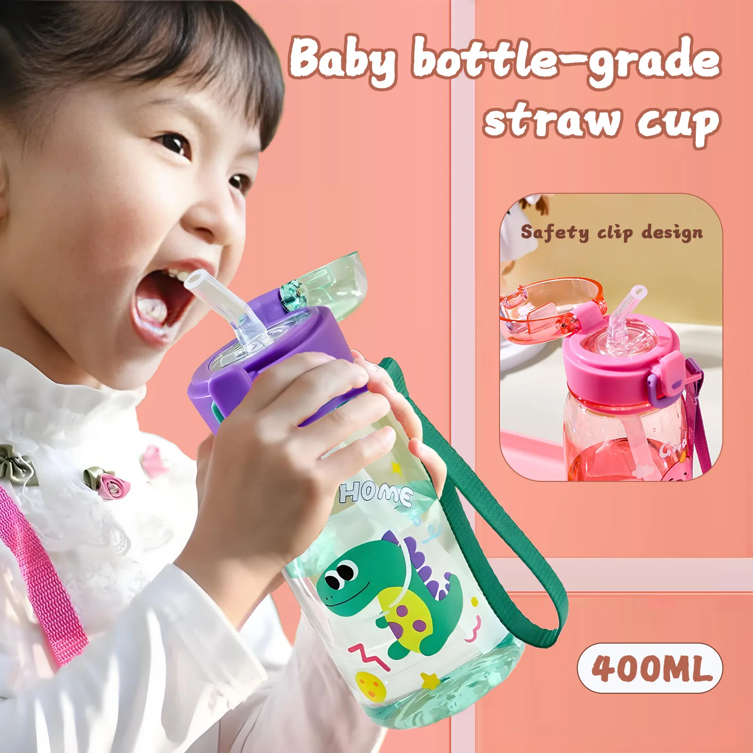 400 м студенческая бутылка для воды с милым мультяшным динозавром, утолщенная соломенная чашка, портативная чашка для воды, подходит для школьного использования, практичный подарок
400 м студенческая бутылка для воды с милым мультяшным динозавром, утолщенная соломенная чашка, портативная чашка для воды, подходит для школьного использования, практичный подарок