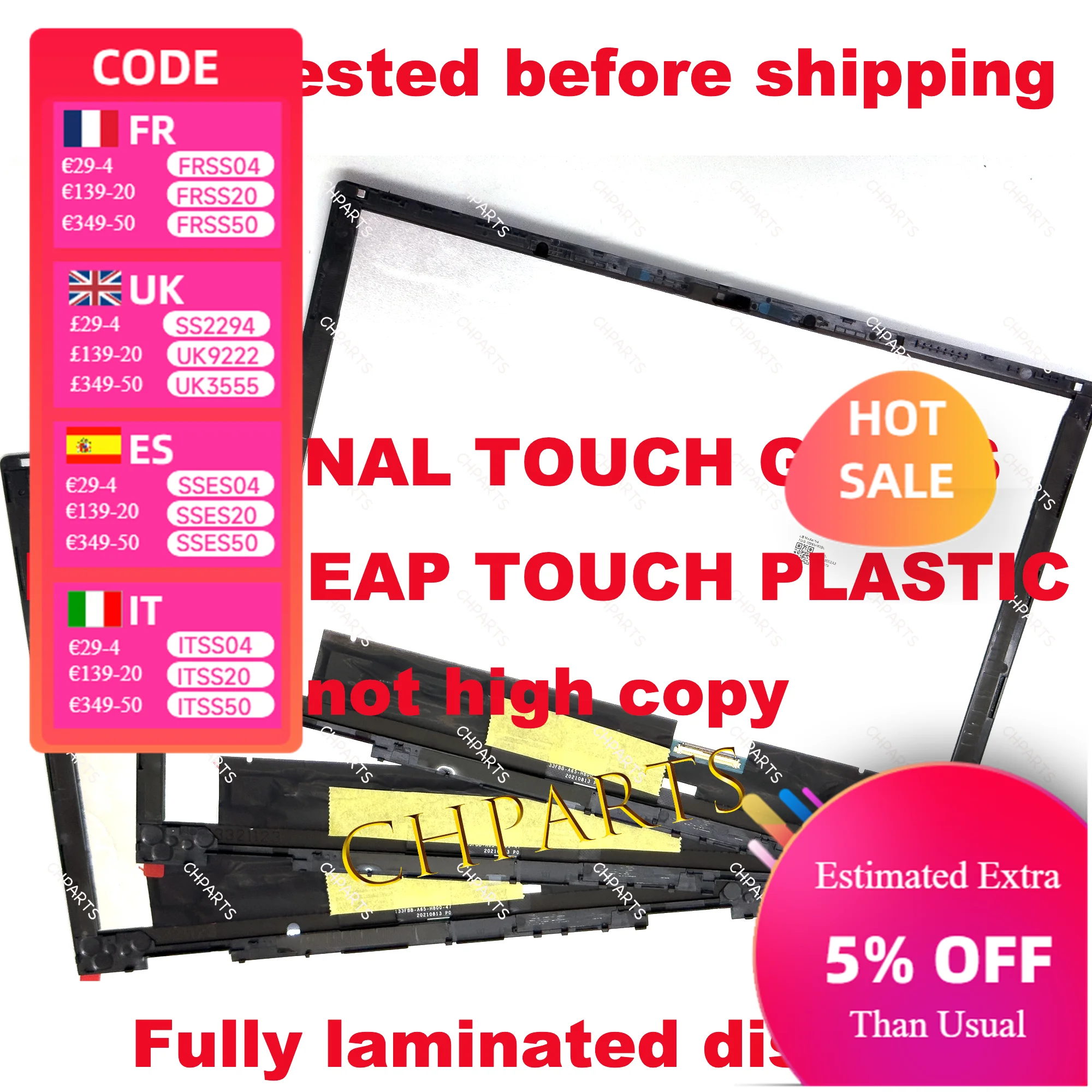 13.3" OLED ATNA33AA01 For HP X360 ENVY 13-bf 13t-bf 2-IN-1 LCD Touch Screen Laptop Replacement Assembly Display Panel
13.3" OLED ATNA33AA01 For HP X360 ENVY 13-bf 13t-bf 2-IN-1 LCD Touch Screen Laptop Replacement Assembly Display Panel