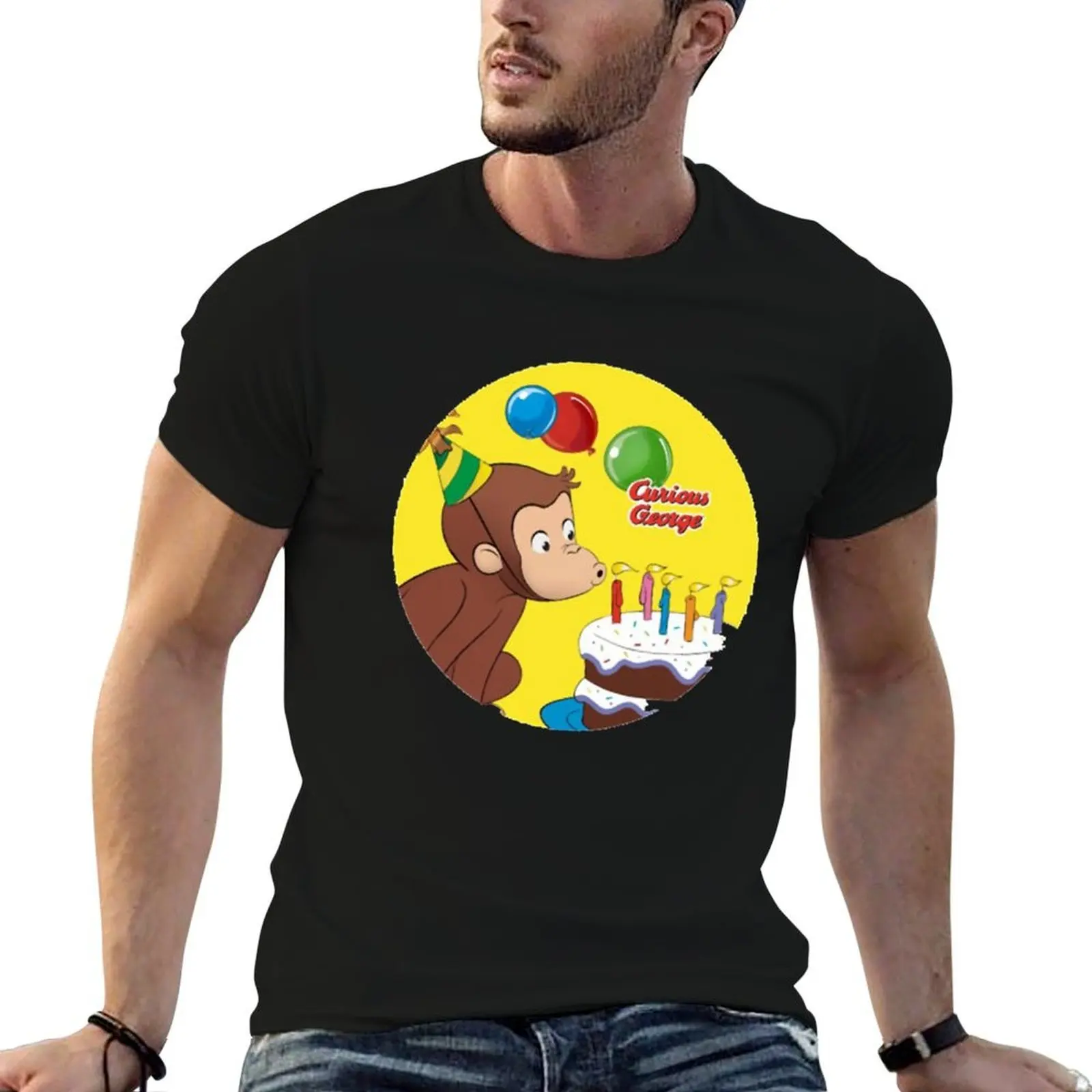 Curious George T-Shirt t shirt man plain anime tshirt cotton tshirt 100% T-shirt
Curious George T-Shirt t shirt man plain anime tshirt cotton tshirt 100% T-shirt