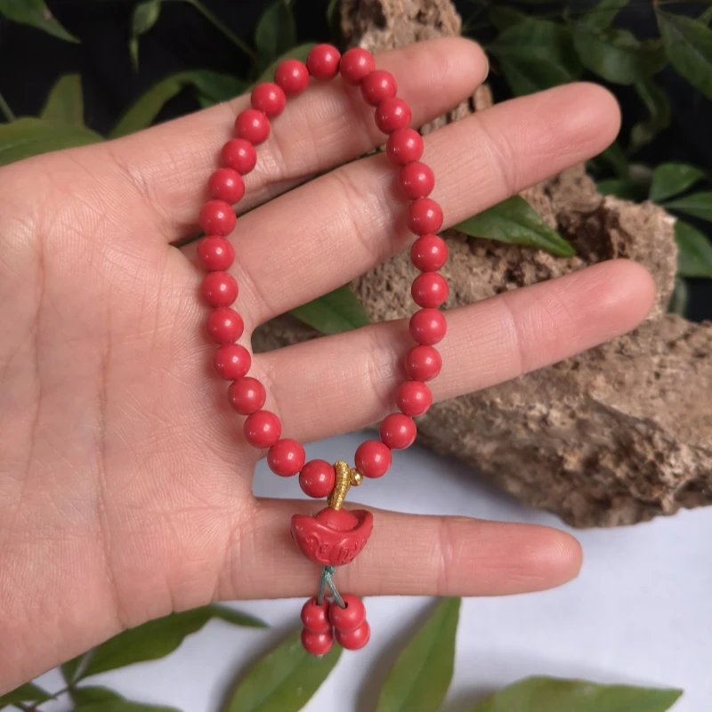 Fashionable New Accessories Cinnabar Bracelets Exquisite Boyfriend and Girlfriend Bracelets Gift Accessories
Fashionable New Accessories Cinnabar Bracelets Exquisite Boyfriend and Girlfriend Bracelets Gift Accessories