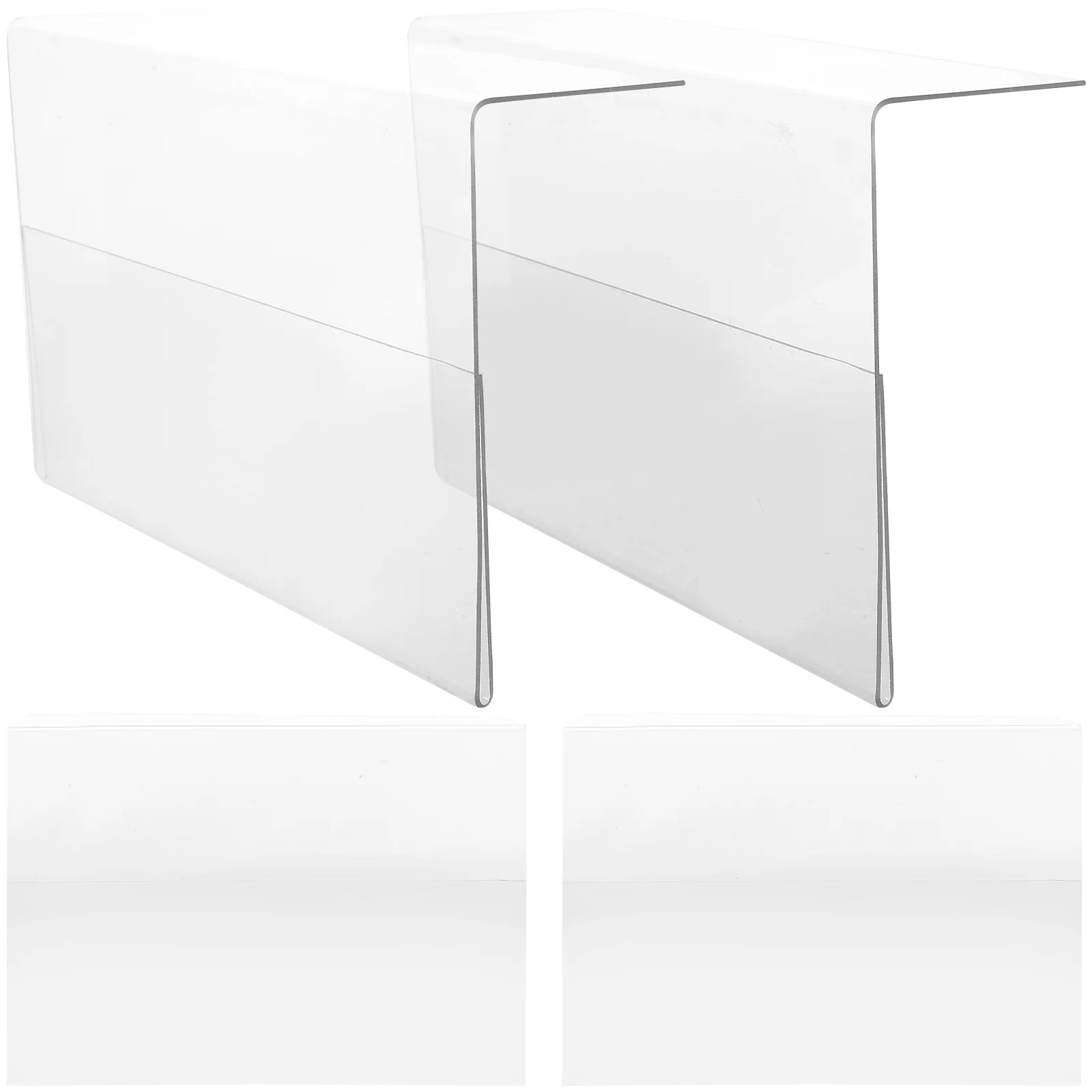 4 Pcs Price Tag Rack Shelf Retail Display Stand Transparent Sign Holder Label Holders Supermarket Signs The Pet Clear Card
4 Pcs Price Tag Rack Shelf Retail Display Stand Transparent Sign Holder Label Holders Supermarket Signs The Pet Clear Card