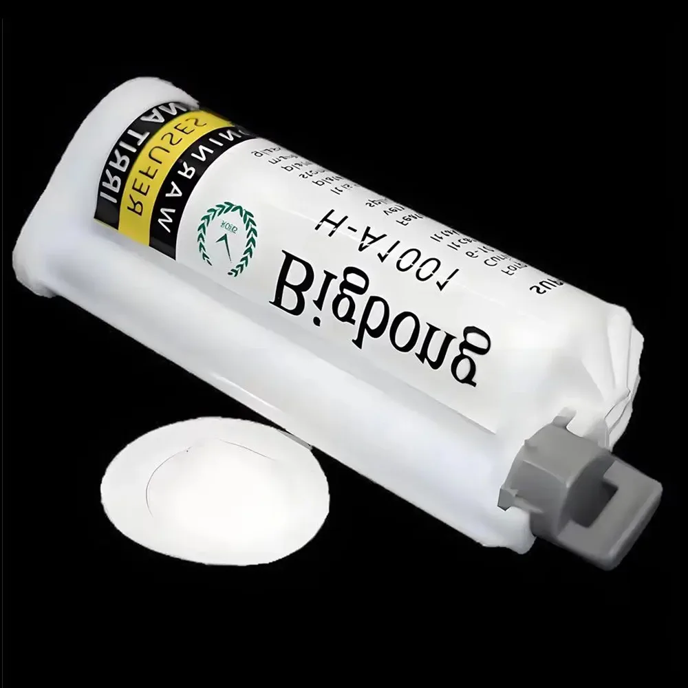 White 10:1 50ml Acrylic Adhesive Curing Time 20-25 Minutes AB Glues for Quartz Granite Ceramics Glass Wood Stone Metal Bonding
White 10:1 50ml Acrylic Adhesive Curing Time 20-25 Minutes AB Glues for Quartz Granite Ceramics Glass Wood Stone Metal Bonding