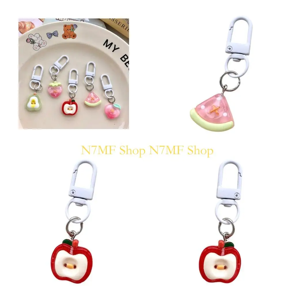 N7MF Sweet Jelly Fruit Design Keychain Resin Ring Purse Decoration For Girls Teens Birthday Gift
N7MF Sweet Jelly Fruit Design Keychain Resin Ring Purse Decoration For Girls Teens Birthday Gift