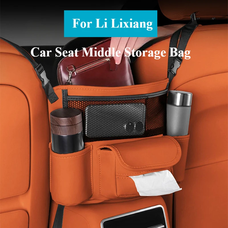 For Leading Ideal Li LiXiang L7 L8 L9 2022 2023 Car Seat Middle Storage Bag Car Storage Box Net Pocket Interior Accessories
For Leading Ideal Li LiXiang L7 L8 L9 2022 2023 Car Seat Middle Storage Bag Car Storage Box Net Pocket Interior Accessories