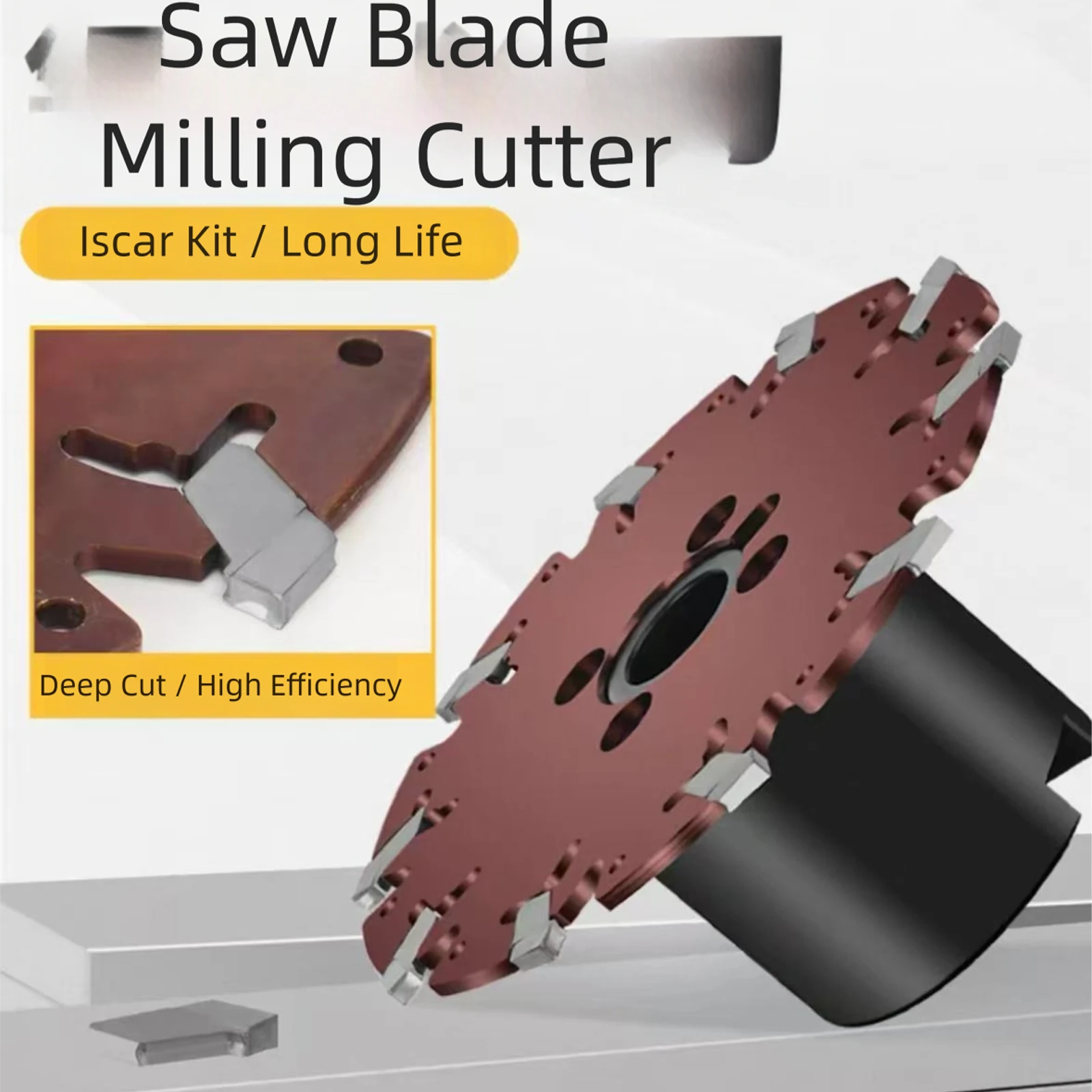 JP CNC Saw Blade Milling Cutter Ultra-Thin Saw Blade Milling Groove Tool Large Cutting Depth GFN2.0J GFN3.0J Replaceable Insert
JP CNC Saw Blade Milling Cutter Ultra-Thin Saw Blade Milling Groove Tool Large Cutting Depth GFN2.0J GFN3.0J Replaceable Insert