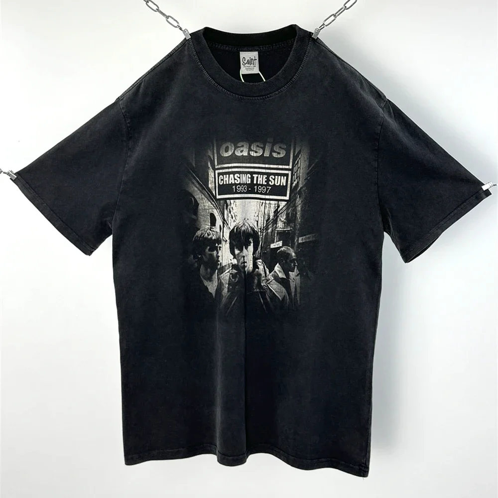 SAINT OF MICHAEL Fashion Streetwear Best Quality Printed Vintage Tee Casual 100%Cotton Tops Loose Oversize T Shirt For Men
SAINT OF MICHAEL Fashion Streetwear Best Quality Printed Vintage Tee Casual 100%Cotton Tops Loose Oversize T Shirt For Men
