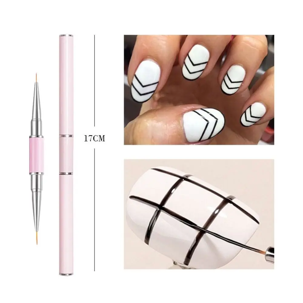 Durable Thin Liner Gel Nail Polish Manicure Tools Nail Art Brush Flower Painting Drawing Dual-ended
Durable Thin Liner Gel Nail Polish Manicure Tools Nail Art Brush Flower Painting Drawing Dual-ended