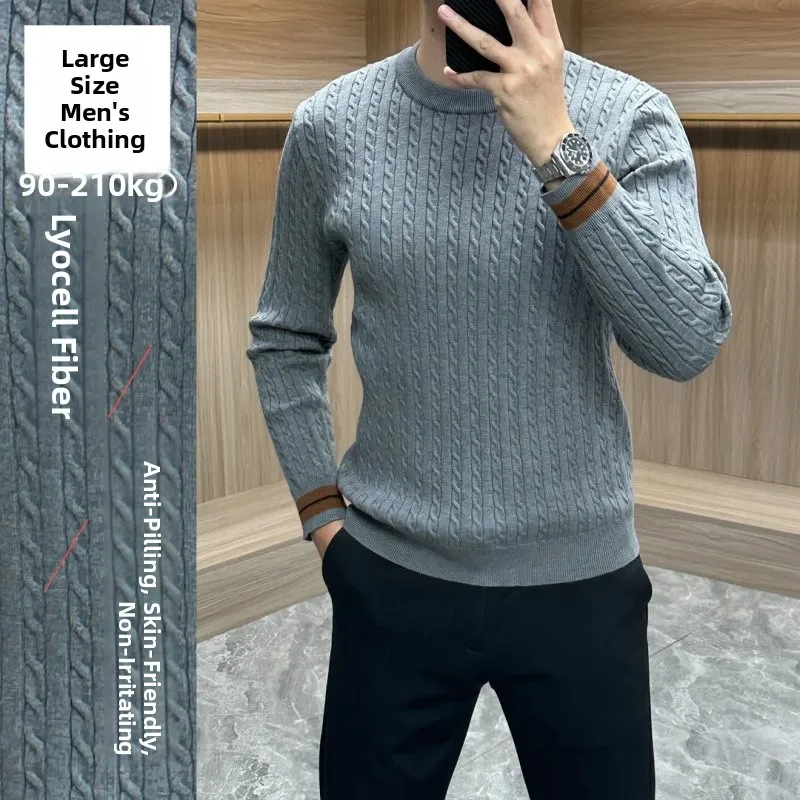 Новинка 2025 года, мужской свитер, теплый зимний базовый слой большого размера, высококачественный трикотаж, зимняя одежда, шерстяной топ, молодежная повседневная одежда
Новинка 2025 года, мужской свитер, теплый зимний базовый слой большого размера, высококачественный трикотаж, зимняя одежда, шерстяной топ, молодежная повседневная одежда