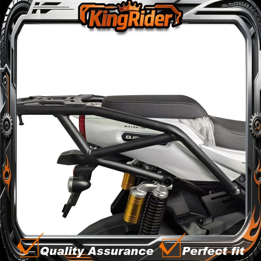 Motorcycle tail rack/rear shelf conversion, handlebar, cargo rack, backrest accessories suitable for QJMOTOR SRK 125 E
Motorcycle tail rack/rear shelf conversion, handlebar, cargo rack, backrest accessories suitable for QJMOTOR SRK 125 E