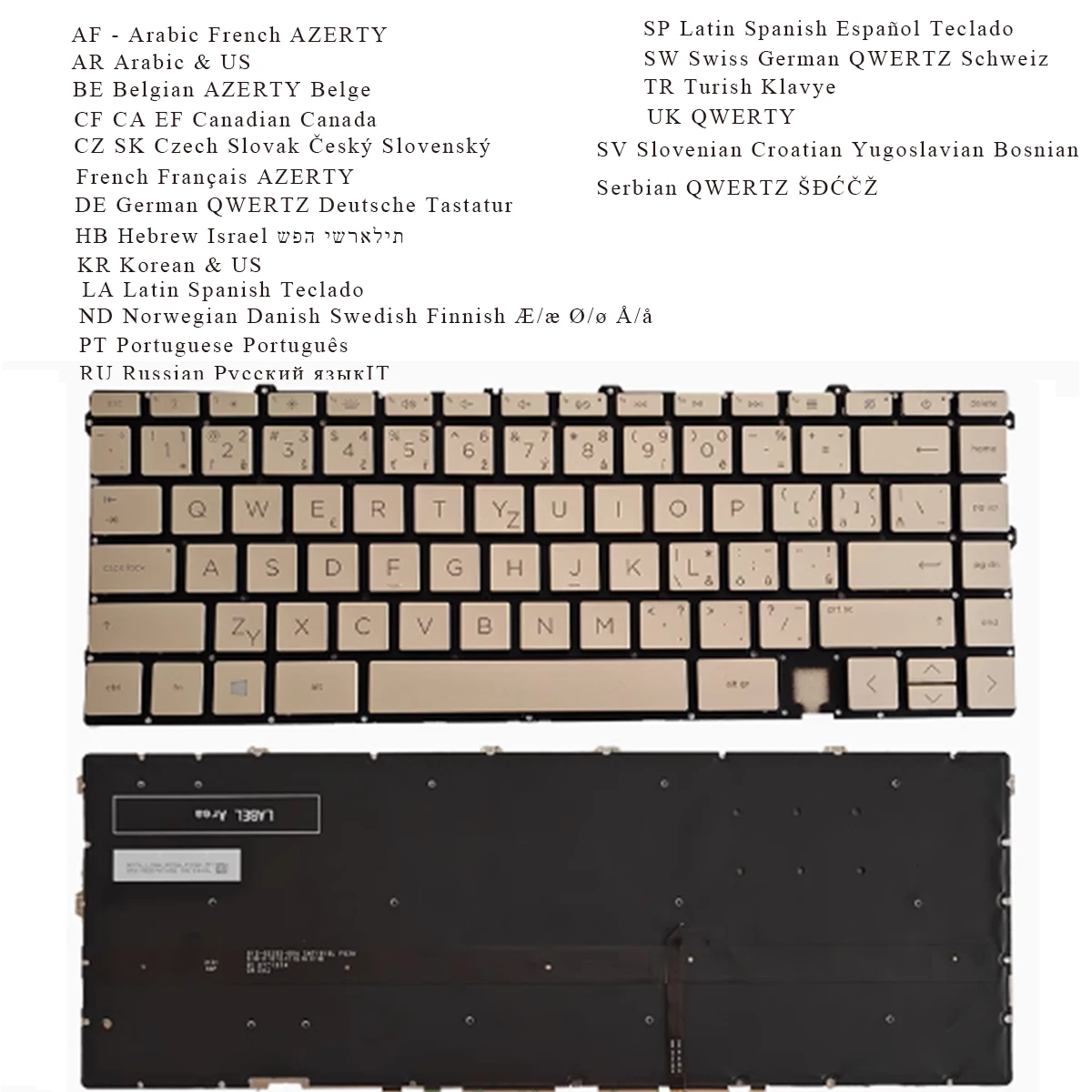 Новая клавиатура AR BE CS FR GR ND PO RU SP SW UK для HP ENVY 13-AY 13-AY0000 13-AY1000 серии 13z-ay0000 с подсветкой, золото/серебро
Новая клавиатура AR BE CS FR GR ND PO RU SP SW UK для HP ENVY 13-AY 13-AY0000 13-AY1000 серии 13z-ay0000 с подсветкой, золото/серебро