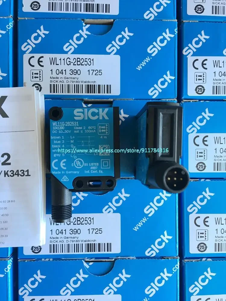100% новый оригинальный датчик отражения зеркала SICK WL11G-2B2531 Номер товара 1041390
100% новый оригинальный датчик отражения зеркала SICK WL11G-2B2531 Номер товара 1041390