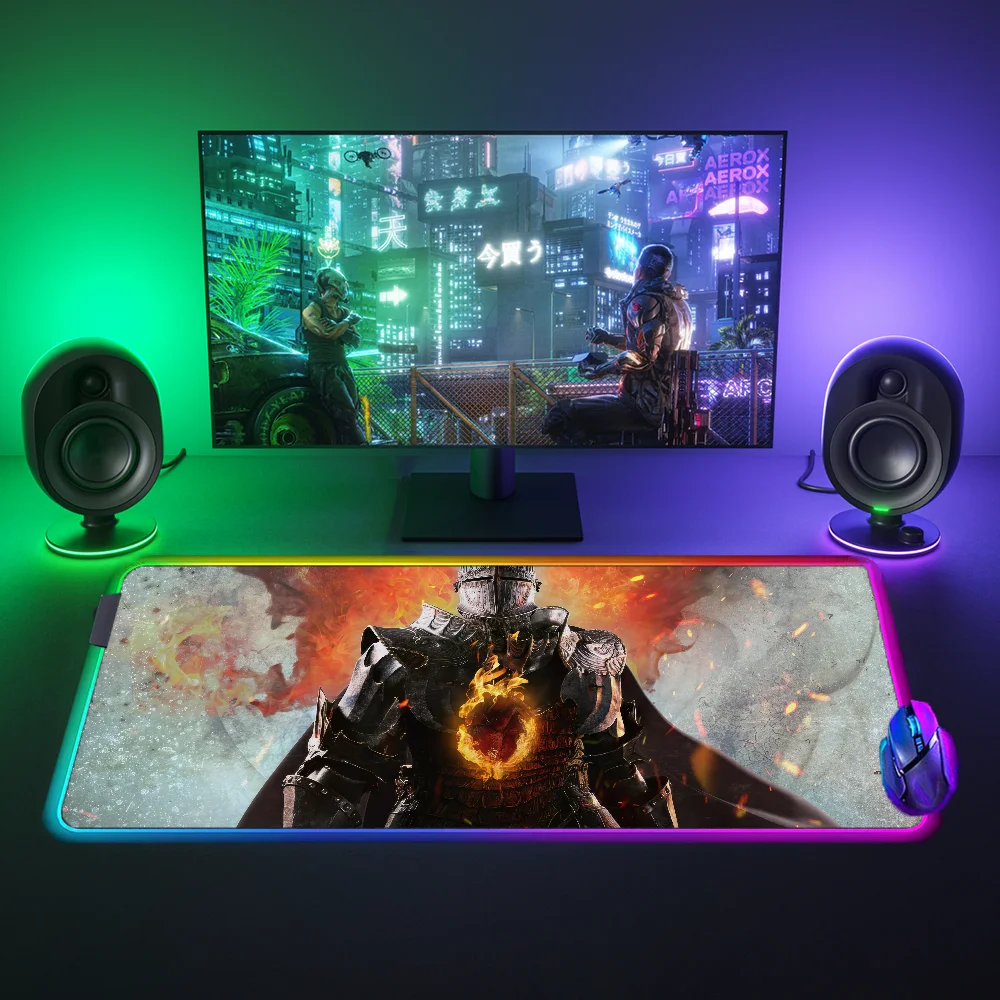 Large Mouse Pad Game Backlit LED Dragons-Dogma Laptop Accessories RGB Gaming Desk Accessories Mause Pad Gamer Deskmat Mousepad
Large Mouse Pad Game Backlit LED Dragons-Dogma Laptop Accessories RGB Gaming Desk Accessories Mause Pad Gamer Deskmat Mousepad