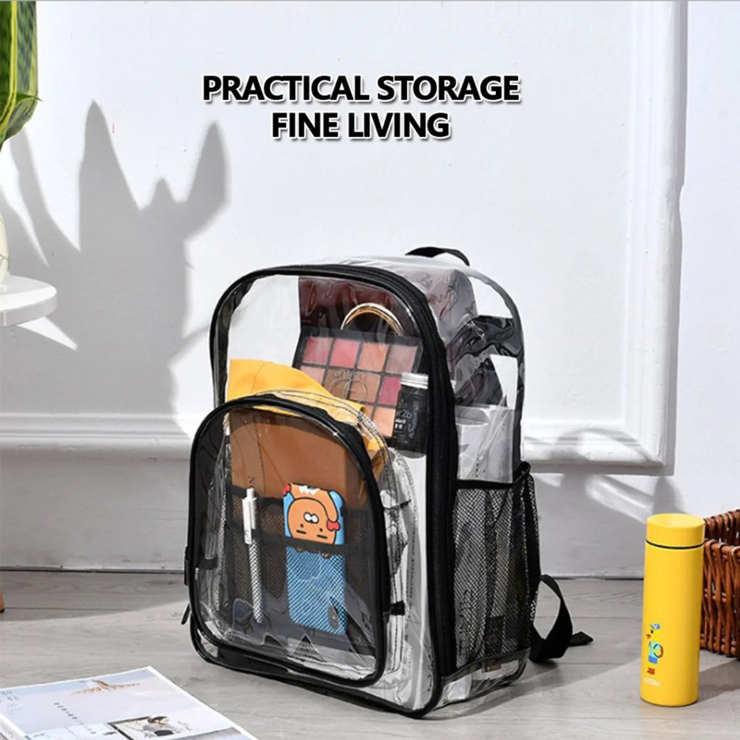 Newce Clear Backpack,Waterproof Transparent Daypack Large Capacity for School Work Travel Casual Rucksack
Newce Clear Backpack,Waterproof Transparent Daypack Large Capacity for School Work Travel Casual Rucksack