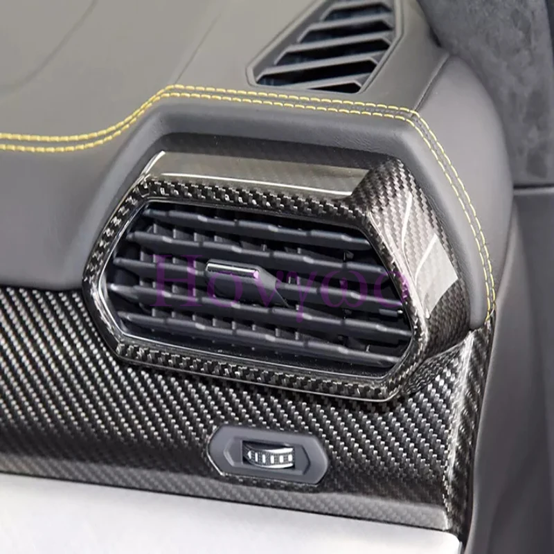 3pcs Real Dry Carbon Dash Center Console Air Outlet Vent Frame Side Cover For Lamborghini Urus 2018-2024
3pcs Real Dry Carbon Dash Center Console Air Outlet Vent Frame Side Cover For Lamborghini Urus 2018-2024
