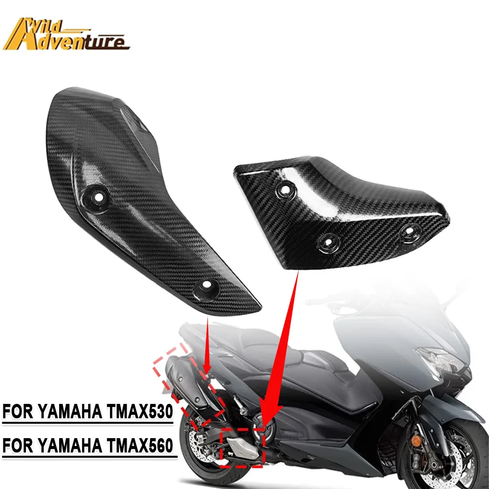 For Yamaha TMAX530 TMAX560 T-MAX 530 560 Moto Exhaust System Link Pipe Carbon Fiber Heat Shield Cover Guard Anti-Scalding Shell
For Yamaha TMAX530 TMAX560 T-MAX 530 560 Moto Exhaust System Link Pipe Carbon Fiber Heat Shield Cover Guard Anti-Scalding Shell