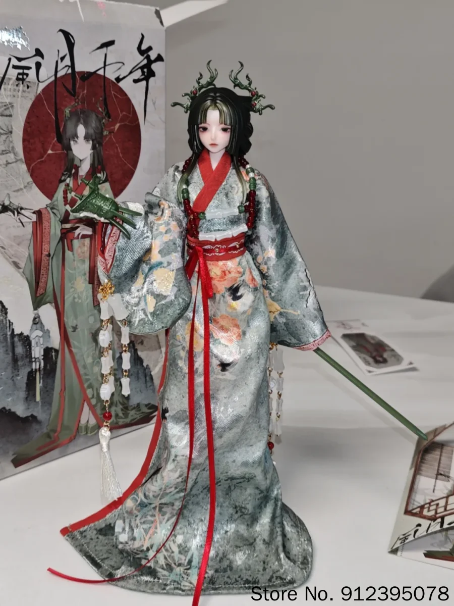 Jidong Shunxi Bjd Articulated Figure Chinese Style Blind Box Changeable Outfit Decorative Ornament Collectible Gift For Adults
Jidong Shunxi Bjd Articulated Figure Chinese Style Blind Box Changeable Outfit Decorative Ornament Collectible Gift For Adults