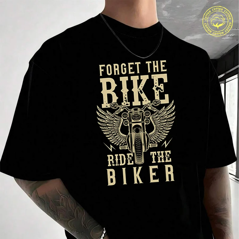 Men's Moto T-Shirt Forget The Bike Motorcycle Fashion Casual Street Style Suitable For Travel And Sports Tee
Men's Moto T-Shirt Forget The Bike Motorcycle Fashion Casual Street Style Suitable For Travel And Sports Tee