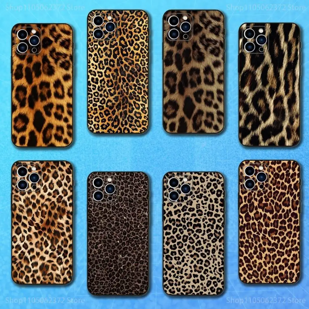 Fashion Leopard Print Phone Case For iPhone 16,15,14,13,12,11 Plus,Pro Max,XS,X,XR,SE,Mini,8,7,Soft Silicone Black Cover
Fashion Leopard Print Phone Case For iPhone 16,15,14,13,12,11 Plus,Pro Max,XS,X,XR,SE,Mini,8,7,Soft Silicone Black Cover