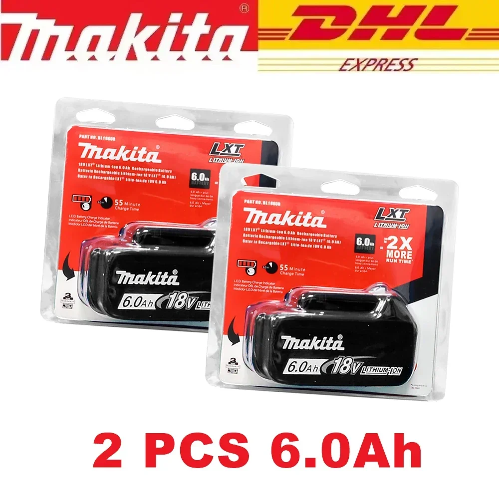 Makita NEW 18V Battery 6Ah Rechargeable Power Tools Battery 18V makita with LED Li-ion Replacement LXT BL1860B BL1860 BL1850
Makita NEW 18V Battery 6Ah Rechargeable Power Tools Battery 18V makita with LED Li-ion Replacement LXT BL1860B BL1860 BL1850