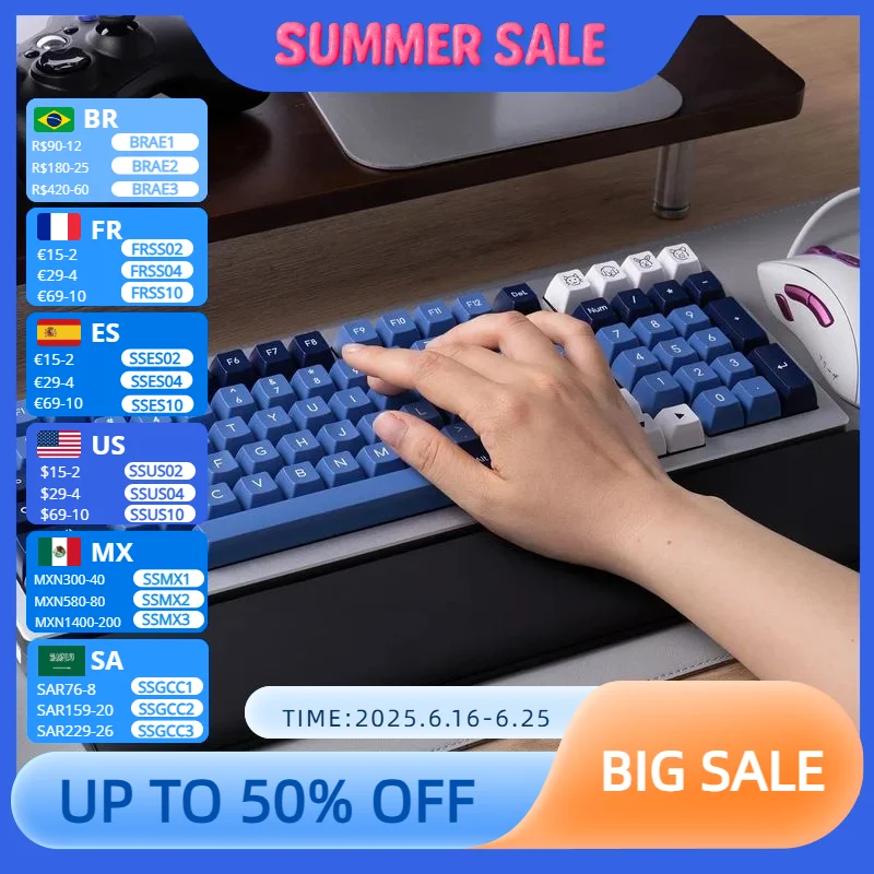 Akko Monsgeek PU Wrist Rest 87/98 Keys Keyboard Wrist Protector Ergonomic Anti-slip Base for Constant Typing & Gaming PC Laptop
Akko Monsgeek PU Wrist Rest 87/98 Keys Keyboard Wrist Protector Ergonomic Anti-slip Base for Constant Typing & Gaming PC Laptop