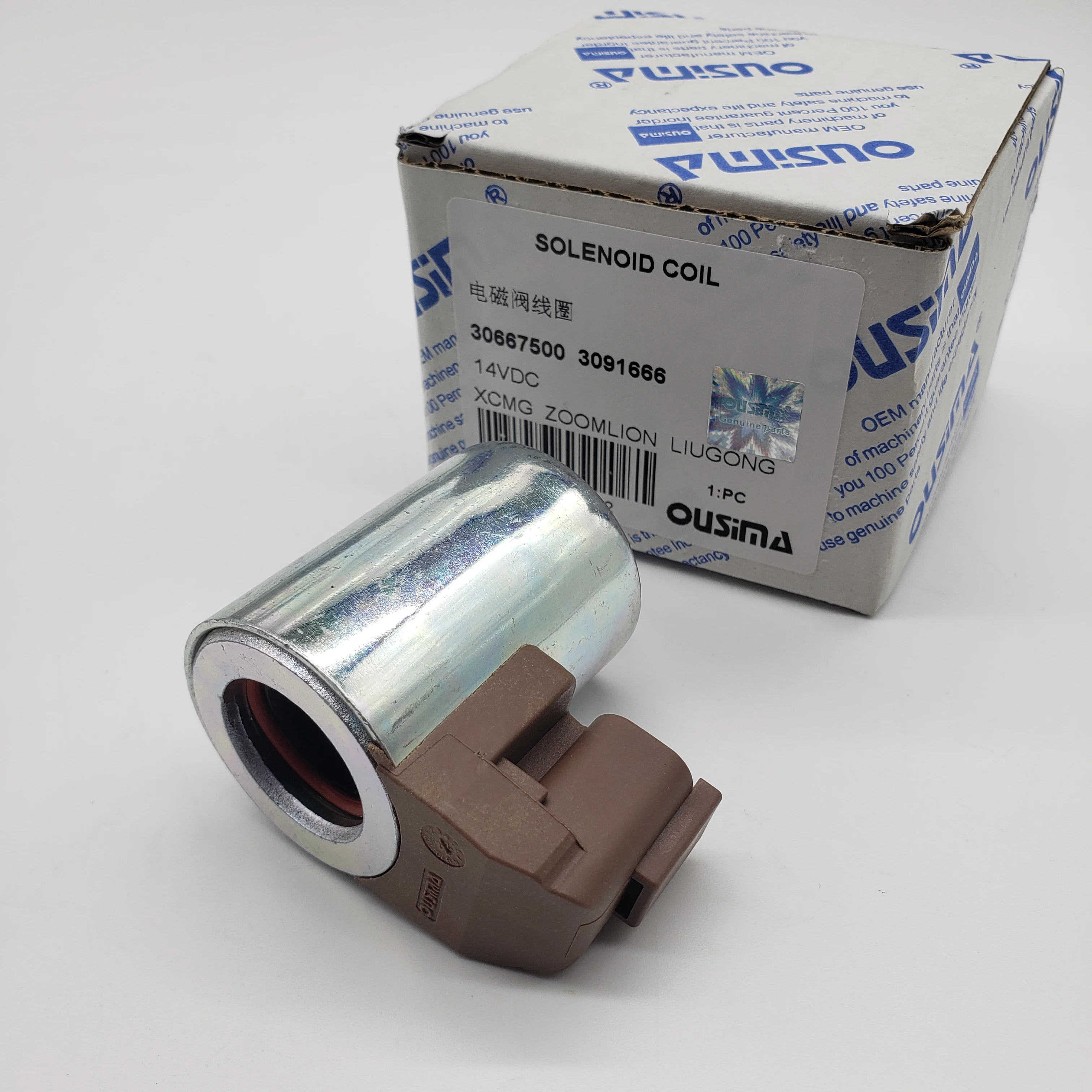 OUSIMA Solenoid Valve Coil 30667500 3091666 14VDC for XCMG/ZOOMLION/LIUGONG
OUSIMA Solenoid Valve Coil 30667500 3091666 14VDC for XCMG/ZOOMLION/LIUGONG