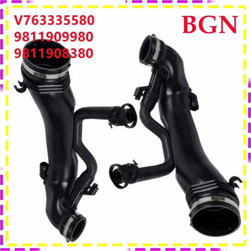 2Pcs 1440Q6 For Peugeot Citroen 408 508 1.6T Engine Air Intake Turbo Charged Pipe Hose V763335580 9811909980 9811908380
2Pcs 1440Q6 For Peugeot Citroen 408 508 1.6T Engine Air Intake Turbo Charged Pipe Hose V763335580 9811909980 9811908380