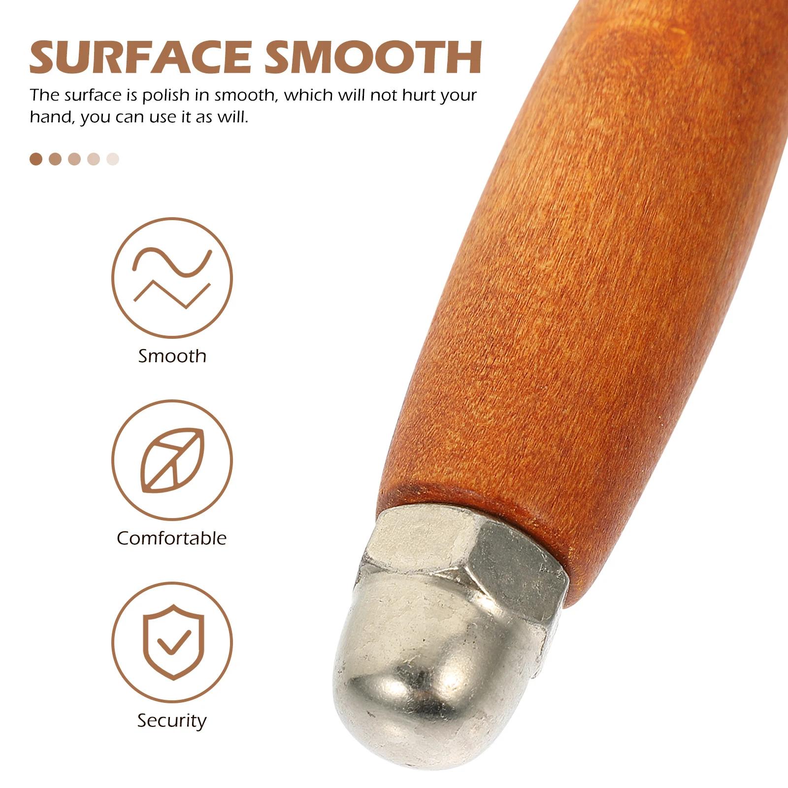 Wooden Handle Carving Hammer Leatherworking Multipurpose Nylon Leathercraft Mallet
Wooden Handle Carving Hammer Leatherworking Multipurpose Nylon Leathercraft Mallet