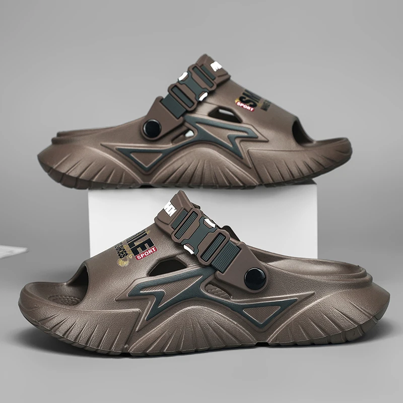 Summer NEW Men's Slippers Beach Clogs Outdoor Sandals Soft Slides Fashion Men Casual Water Garden Shoes Male Outdoor Slippers
Summer NEW Men's Slippers Beach Clogs Outdoor Sandals Soft Slides Fashion Men Casual Water Garden Shoes Male Outdoor Slippers