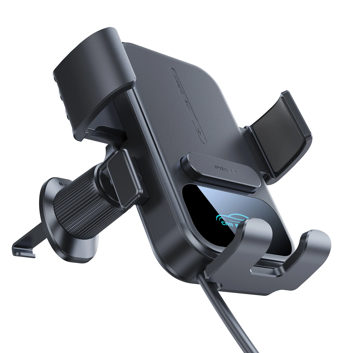 UYUXIO Air Vent Car Phone Holder Manual Clamp Wireless Car Charger 15W Fast Charging Adapter for iPhone Samsung Android Phones
UYUXIO Air Vent Car Phone Holder Manual Clamp Wireless Car Charger 15W Fast Charging Adapter for iPhone Samsung Android Phones