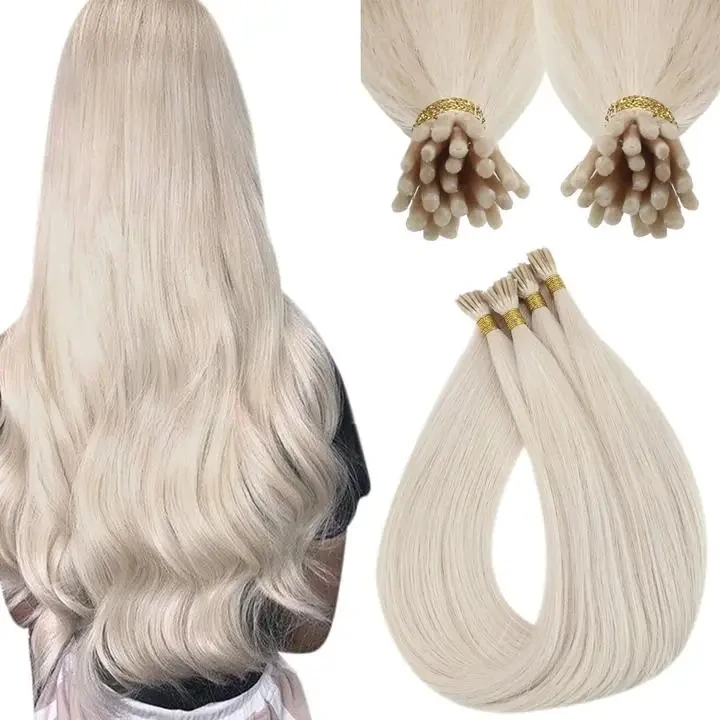 VeSunny Virgin I Tip Hair Extensions DIY Bead Per Package Blonde I Tip Extensions Remy Human Hair Remy Fusion Hair
VeSunny Virgin I Tip Hair Extensions DIY Bead Per Package Blonde I Tip Extensions Remy Human Hair Remy Fusion Hair