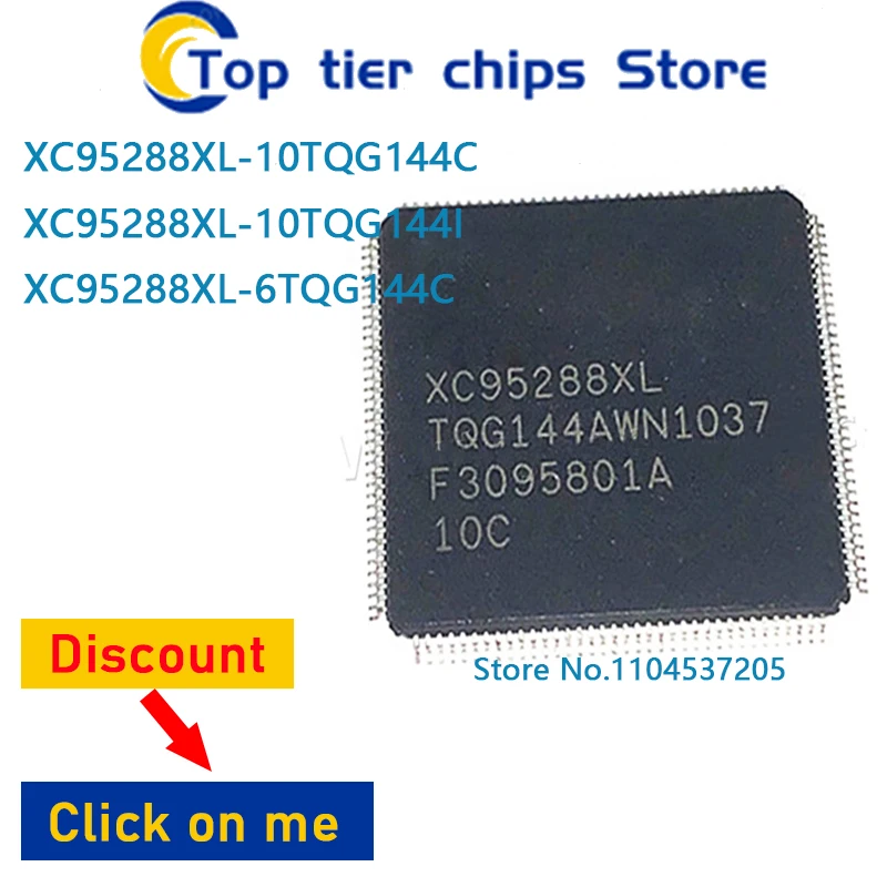 1PCS~5PCS/LOT XC95288XL-10TQG144C XC95288XL-10TQG144I XC95288XL-6TQG144C QFP144 100% NEW
1PCS~5PCS/LOT XC95288XL-10TQG144C XC95288XL-10TQG144I XC95288XL-6TQG144C QFP144 100% NEW