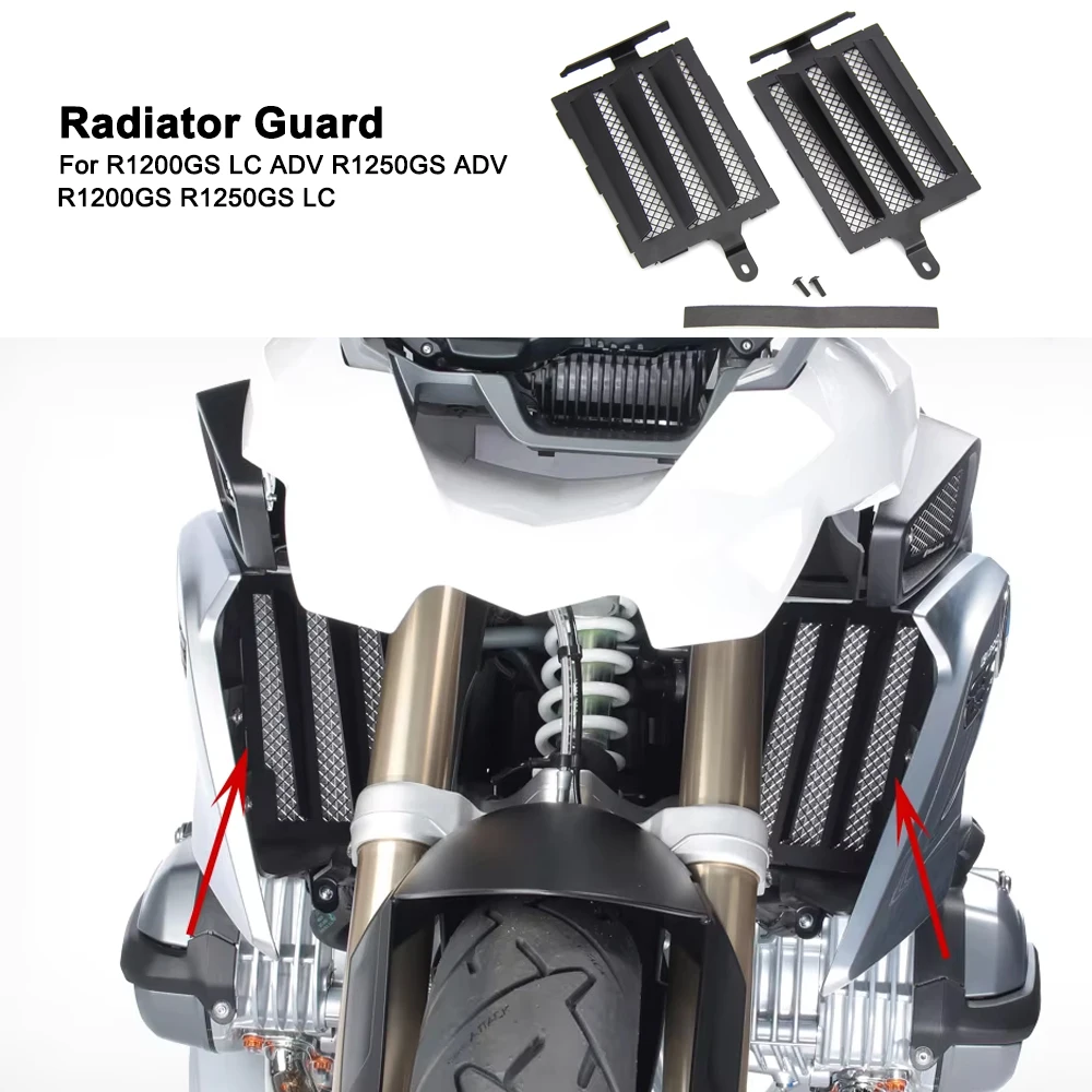 Motorcycle Radiator Guard Grille Protector Cover Water Cooler For BMW R1200GS LC Adv R1250GS Adventue R 1200 GS R 1250 GS LC
Motorcycle Radiator Guard Grille Protector Cover Water Cooler For BMW R1200GS LC Adv R1250GS Adventue R 1200 GS R 1250 GS LC