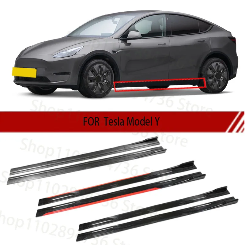 FOR Tesla Model Y 2M Car Side Skirt Extension Plate Lip Separator Bumper 2.18M Racing Side Spoiler
FOR Tesla Model Y 2M Car Side Skirt Extension Plate Lip Separator Bumper 2.18M Racing Side Spoiler