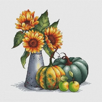 Cross Stitch 14CT Ecological Cotton Threads Embroidery Home Decoration Hanging Letter 20082 Pumpkin and Sunflower
Cross Stitch 14CT Ecological Cotton Threads Embroidery Home Decoration Hanging Letter 20082 Pumpkin and Sunflower