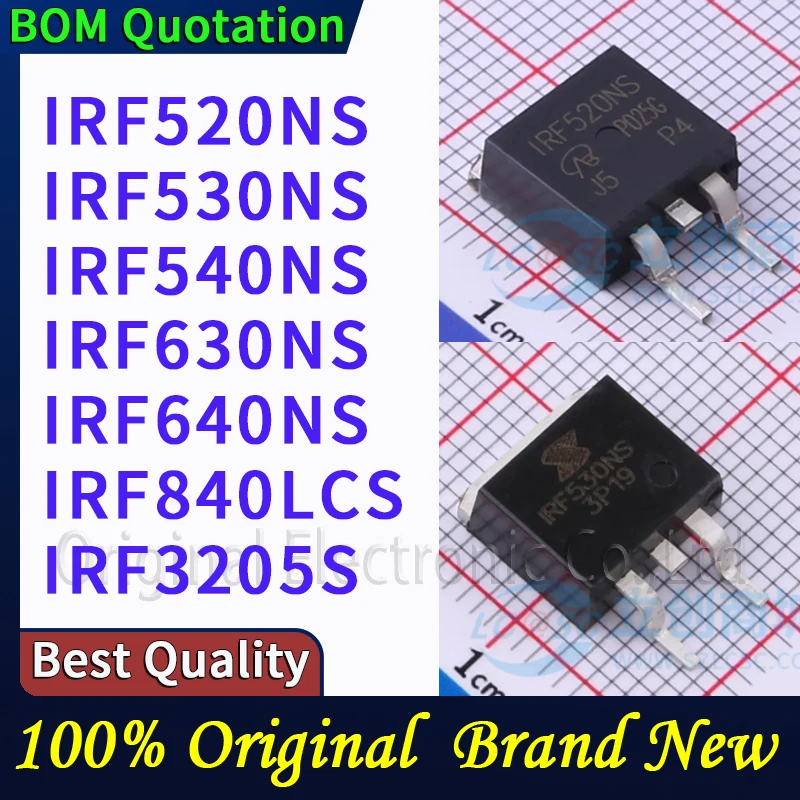 5 шт./лот IRF520NS IRF530NS IRF540NS IRF630NS IRF640NS IRF840LCS IRF3205S В наличии Оригинальные высококачественные компоненты
5 шт./лот IRF520NS IRF530NS IRF540NS IRF630NS IRF640NS IRF840LCS IRF3205S В наличии Оригинальные высококачественные компоненты