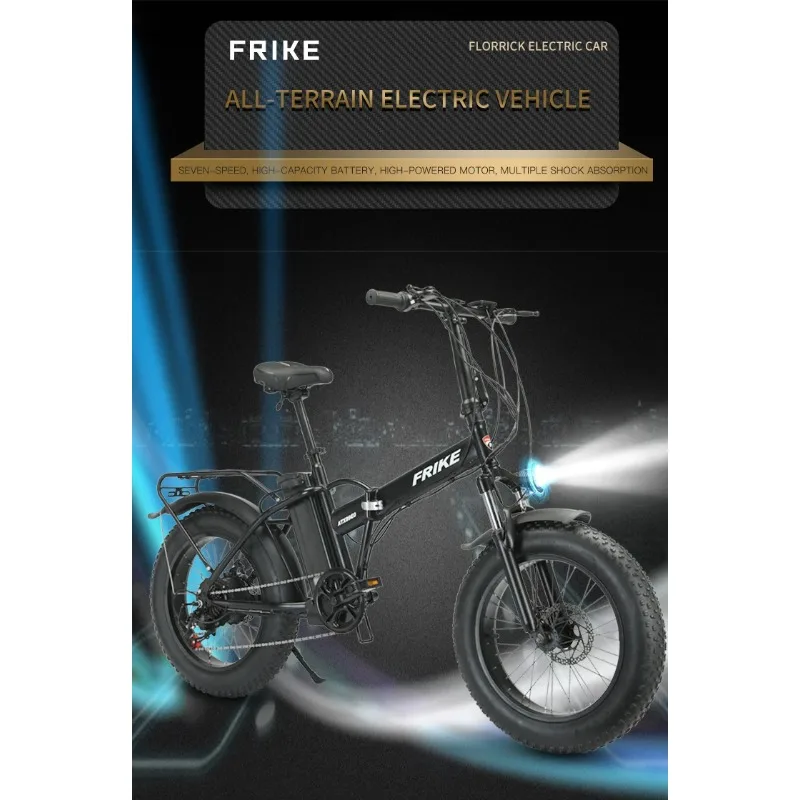 Electric Bicycle 20inch 36v48v Electric Mountain Fat Tire Folding ike Dirt
Electric Bicycle 20inch 36v48v Electric Mountain Fat Tire Folding ike Dirt
