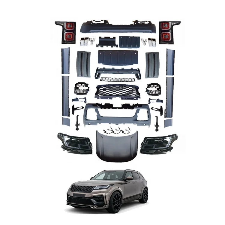 Аксессуары для летающих крыльев Facelift Vogue 2013-2017 Обновление 2018-2022 SVO Комплекты кузова Решетка фар Задний фонарь Комплект кузова для Range R
Аксессуары для летающих крыльев Facelift Vogue 2013-2017 Обновление 2018-2022 SVO Комплекты кузова Решетка фар Задний фонарь Комплект кузова для Range R
