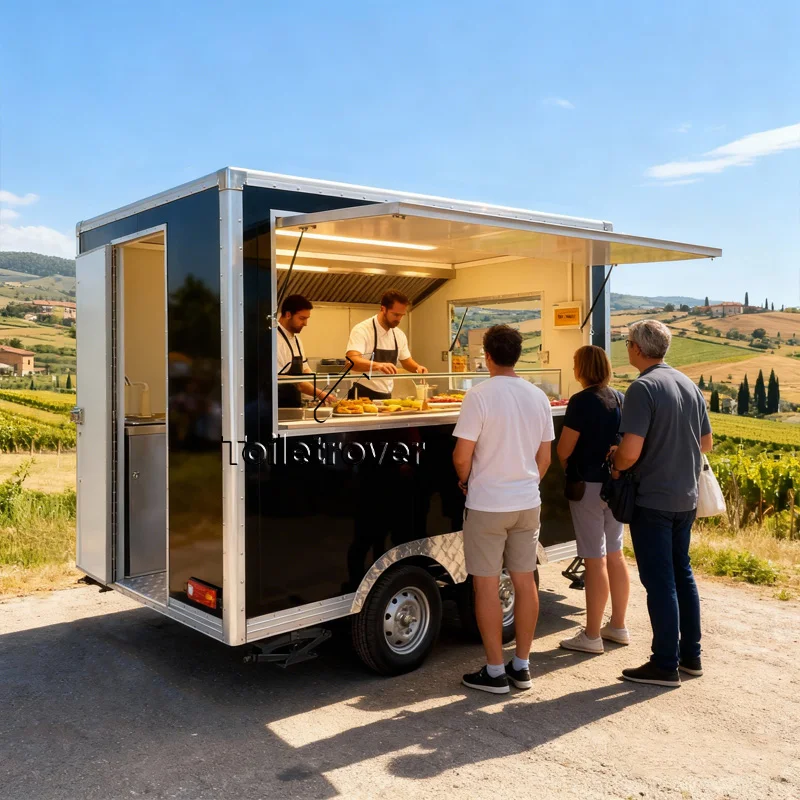 Usa Most Popular Restaurant Food Trailer Mailbox Commercial Food Truck Trailer Outdoor Mobile Food Truck with Awning
Usa Most Popular Restaurant Food Trailer Mailbox Commercial Food Truck Trailer Outdoor Mobile Food Truck with Awning