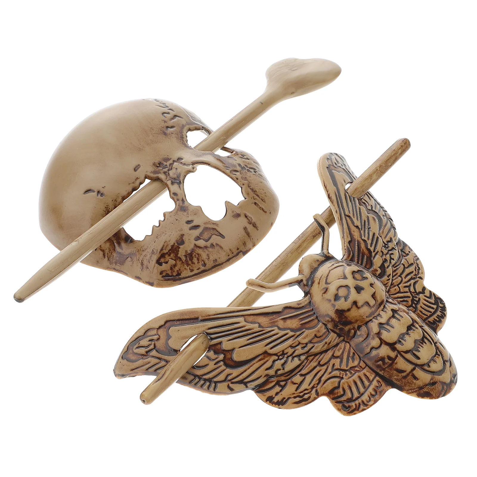 2 Pcs Hair Pins Jewelry Halloween Barrette Sticks Fork Clip Headband Moon Skull Gothic Accessories Miss
2 Pcs Hair Pins Jewelry Halloween Barrette Sticks Fork Clip Headband Moon Skull Gothic Accessories Miss