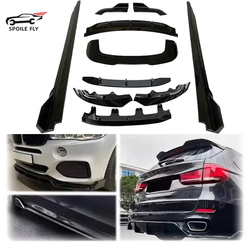 Front Bumper Lip Splitter Spoiler Rear Diffuser Side Skirts Body Kit For BMW F15 X5 M Sport M Performance MP Style Gloss Black
Front Bumper Lip Splitter Spoiler Rear Diffuser Side Skirts Body Kit For BMW F15 X5 M Sport M Performance MP Style Gloss Black