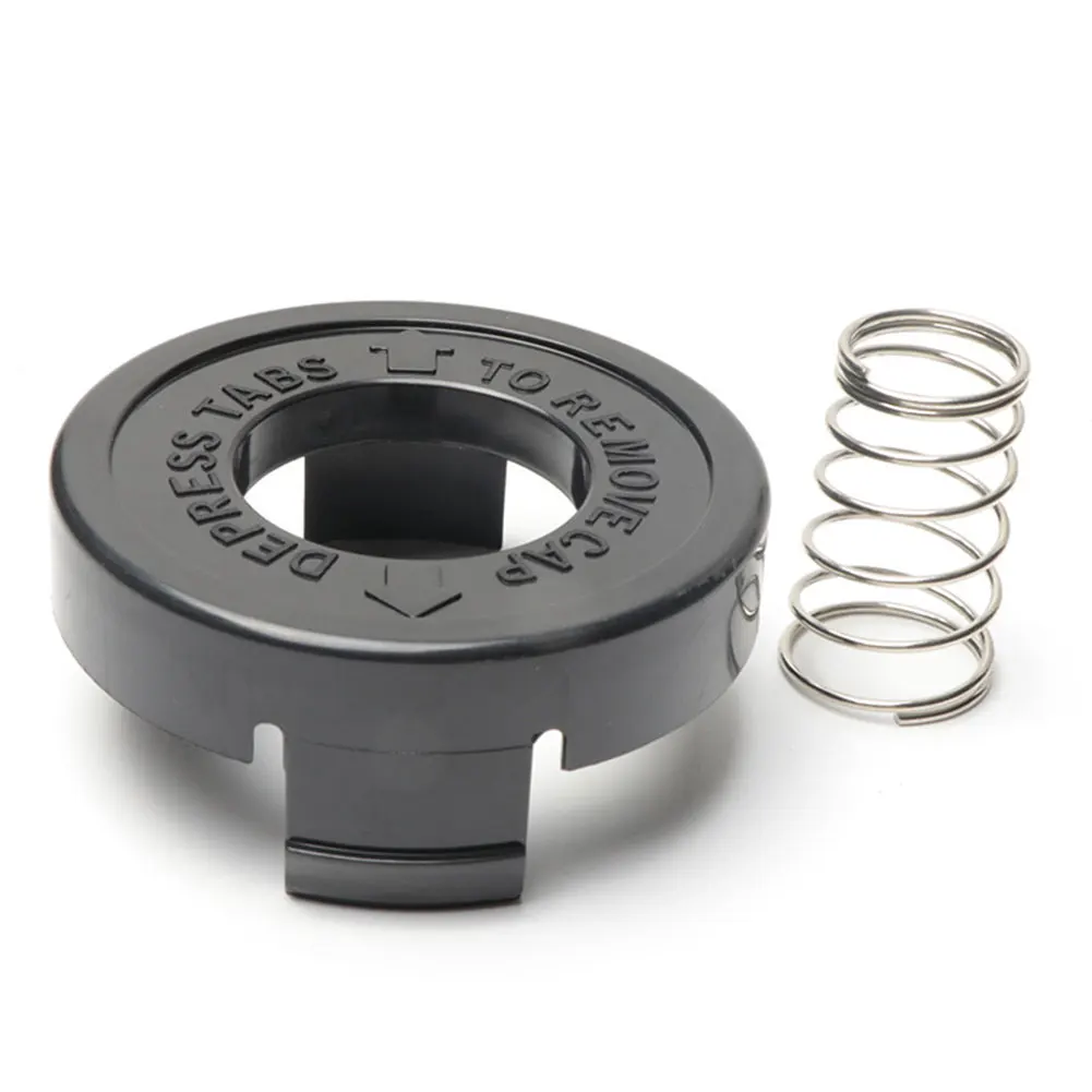 Trimmer Spool with Spool Cap Covers and Spring Weed Eater Spool for Black and Decker ST4500 ST5000 GE600 ST6800 for Black Decker
Trimmer Spool with Spool Cap Covers and Spring Weed Eater Spool for Black and Decker ST4500 ST5000 GE600 ST6800 for Black Decker