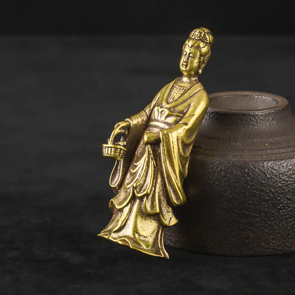 Brass Craft Buddha Figurine Home Adornment Desktop Decor Small Design Feng Shui Lucky Gift Ornament
Brass Craft Buddha Figurine Home Adornment Desktop Decor Small Design Feng Shui Lucky Gift Ornament
