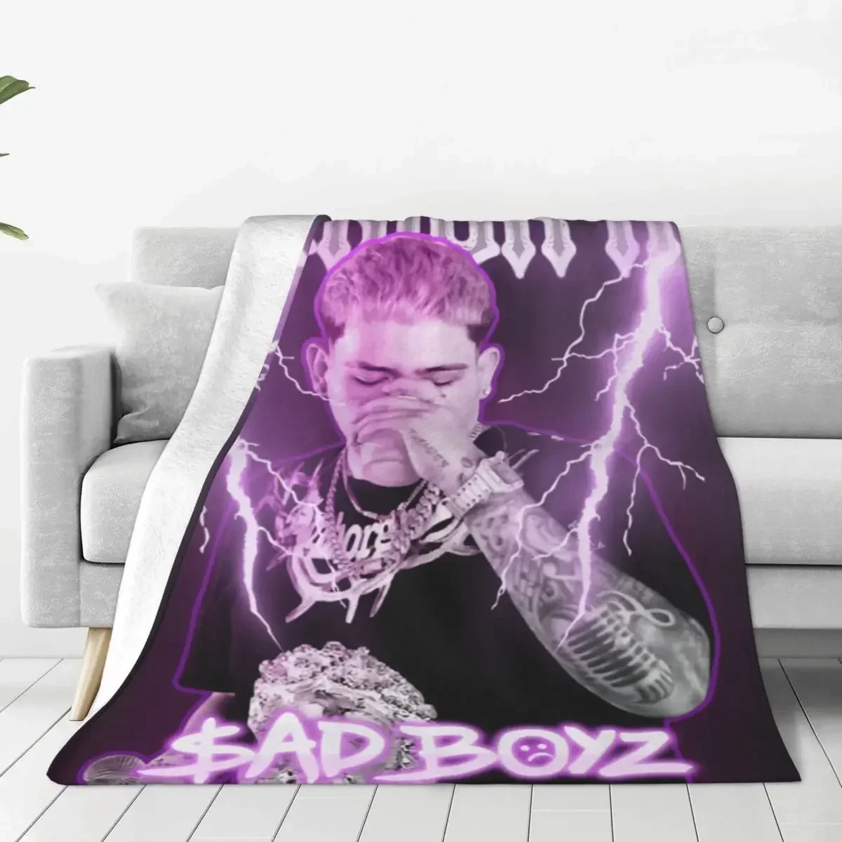 Super Soft Blanket Camping Junior H Sad Boyz Bedding Throws Mexican Singer Flannel Bedspread Couch Bed Pattern Sofa Bed Cover
Super Soft Blanket Camping Junior H Sad Boyz Bedding Throws Mexican Singer Flannel Bedspread Couch Bed Pattern Sofa Bed Cover