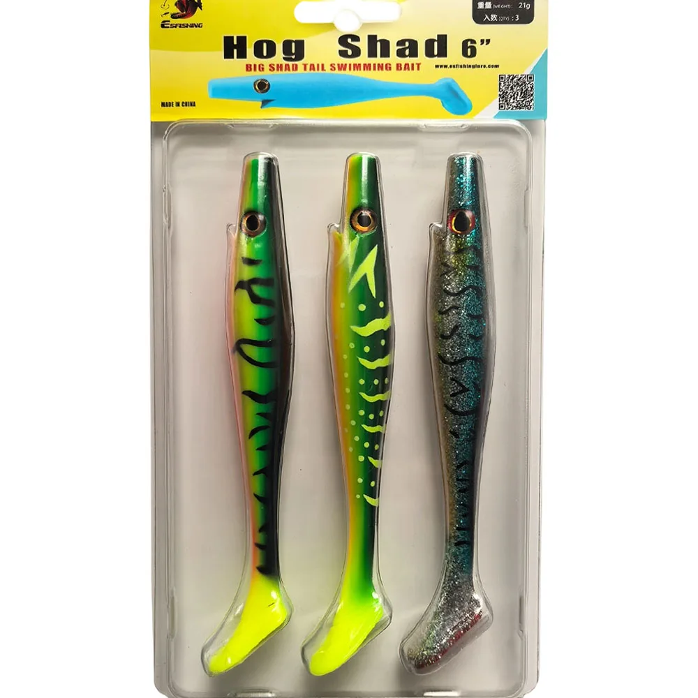 ESFISHING larger Soft fishing Lure Hog shad 150mm 200mm paint color Top plastic Big lure for sea fishing swimbait
ESFISHING larger Soft fishing Lure Hog shad 150mm 200mm paint color Top plastic Big lure for sea fishing swimbait