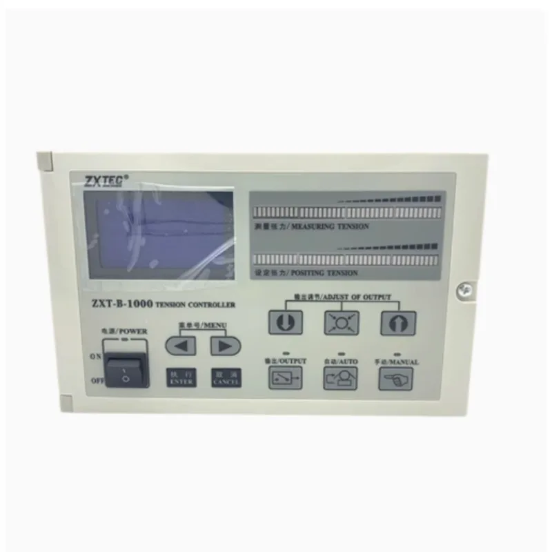 ZXT-B-1000 Automatic Web Tension Controller Without Load Cell Sensor Flexo Printing Slitting Machine Part
ZXT-B-1000 Automatic Web Tension Controller Without Load Cell Sensor Flexo Printing Slitting Machine Part