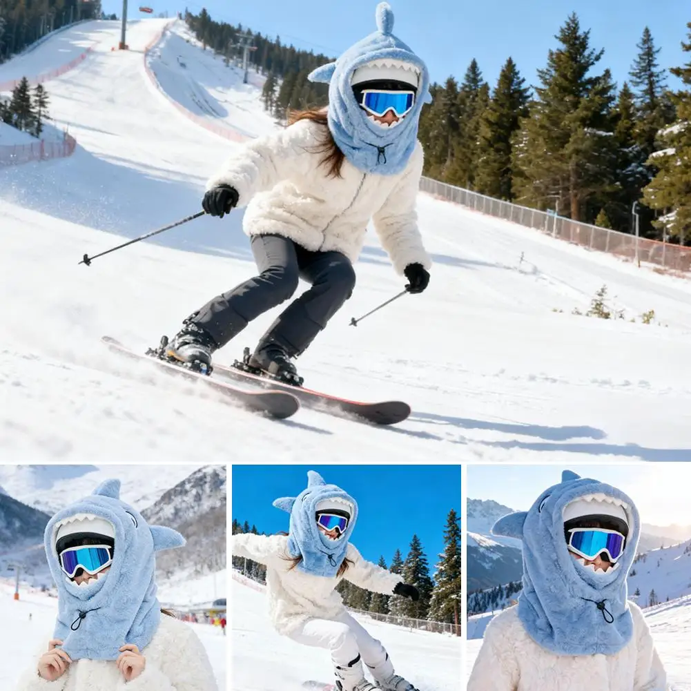 3in1 Cartoon Shark Ski Helmet Cover Winter Warm Comfortable Soft Casual for Skiing Snowboarding Motorcycles and Winter Cycling
3in1 Cartoon Shark Ski Helmet Cover Winter Warm Comfortable Soft Casual for Skiing Snowboarding Motorcycles and Winter Cycling
