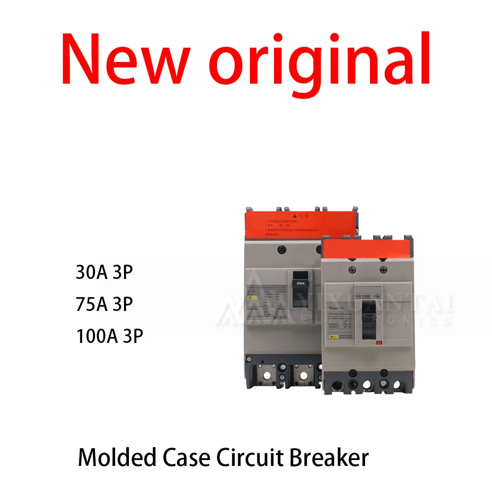 1Pcs/Lot New original 30A 3P 75A 3P 100A 3P Molded Case Circuit Breaker
1Pcs/Lot New original 30A 3P 75A 3P 100A 3P Molded Case Circuit Breaker