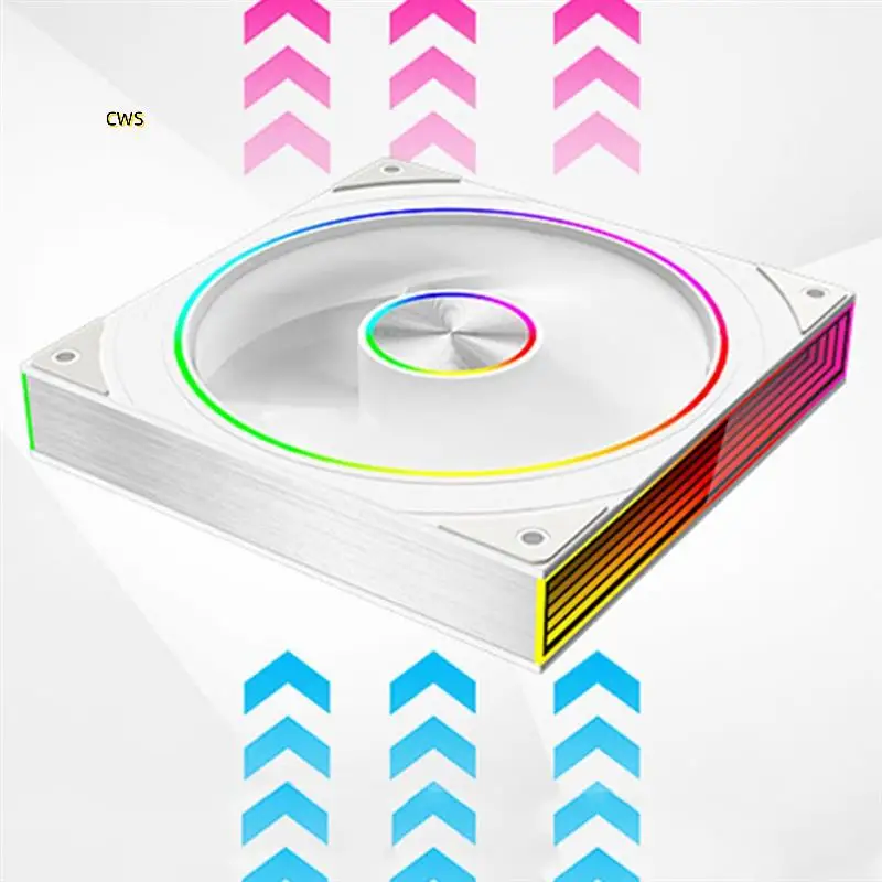 ARGB Case Fan 14CM Cooling Fan Divine Light Synchronous Lian PWM 650 To 1800RPM Cooling Fan White B
ARGB Case Fan 14CM Cooling Fan Divine Light Synchronous Lian PWM 650 To 1800RPM Cooling Fan White B