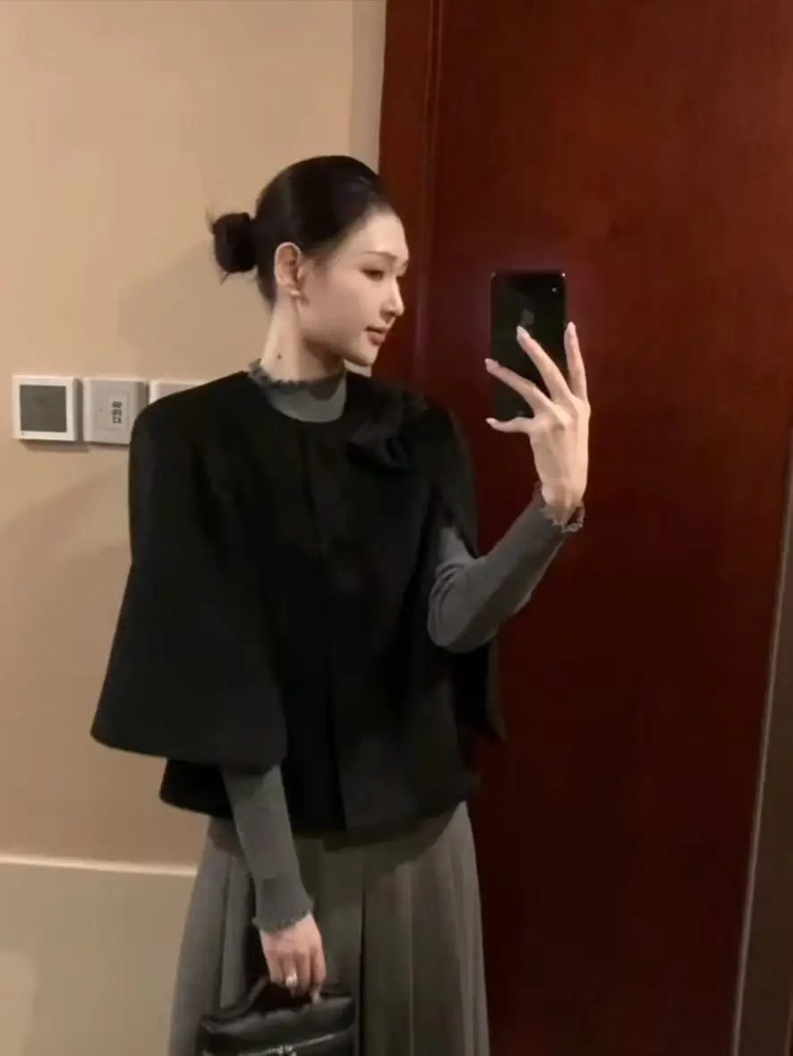 Sweet Pure Desire Sle Women's Long Sve Coat Loose Fit Autumn Winter New Faion Casual Slimming Cowl Ne Outerwear
Sweet Pure Desire Sle Women's Long Sve Coat Loose Fit Autumn Winter New Faion Casual Slimming Cowl Ne Outerwear