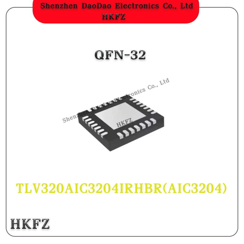 TLV320AIC3204IRHBR AIC3204 QFN-32 Chip IC
TLV320AIC3204IRHBR AIC3204 QFN-32 Chip IC
